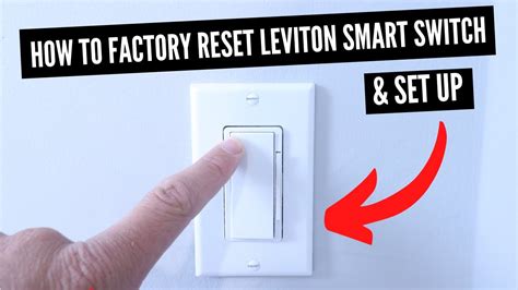 leviton|Password and factory resets 